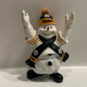 Pittsburg Steelers Snowman Christmas Ornament NFL Football Collectables